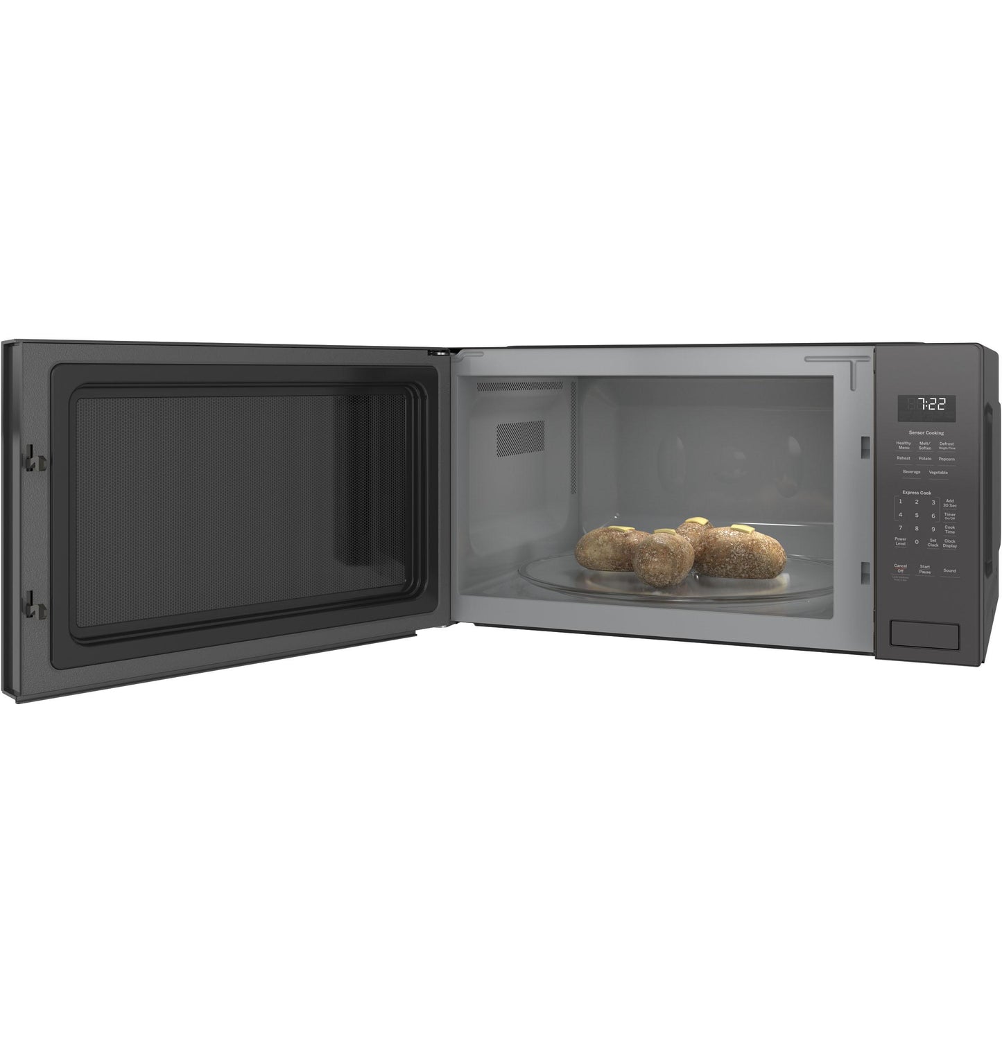 GE APPLIANCES PEB7227ANDD GE Profile Series 2.2 Cu. Ft. Built-in Sensor Microwave Oven