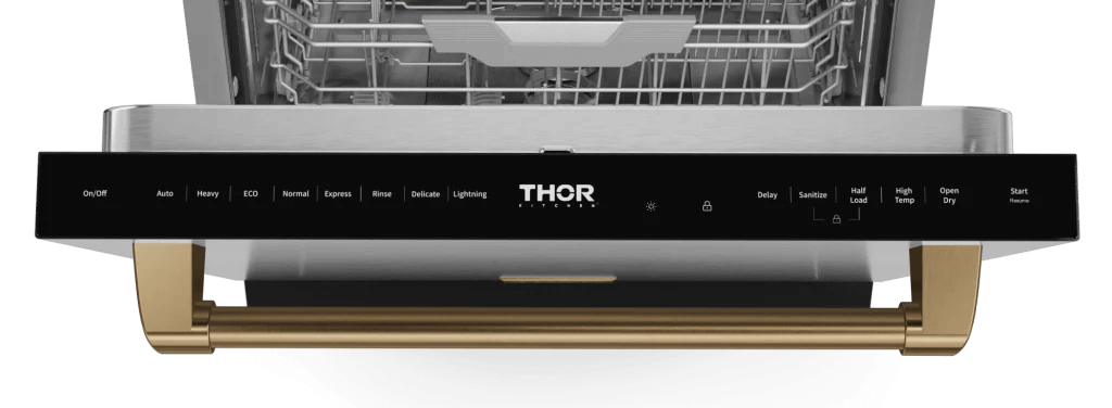THOR KITCHEN DW24X8BA99BRZ 24 Inch Dishwasher Stainless Steel/bronze | Gordon Ramsay Series - ...
