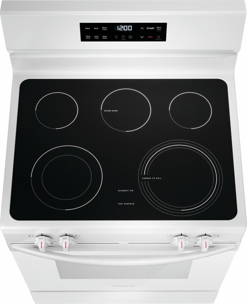 FRIGIDAIRE FCRE3062AW Frigidaire 30"" Electric Range With the Eventemp
