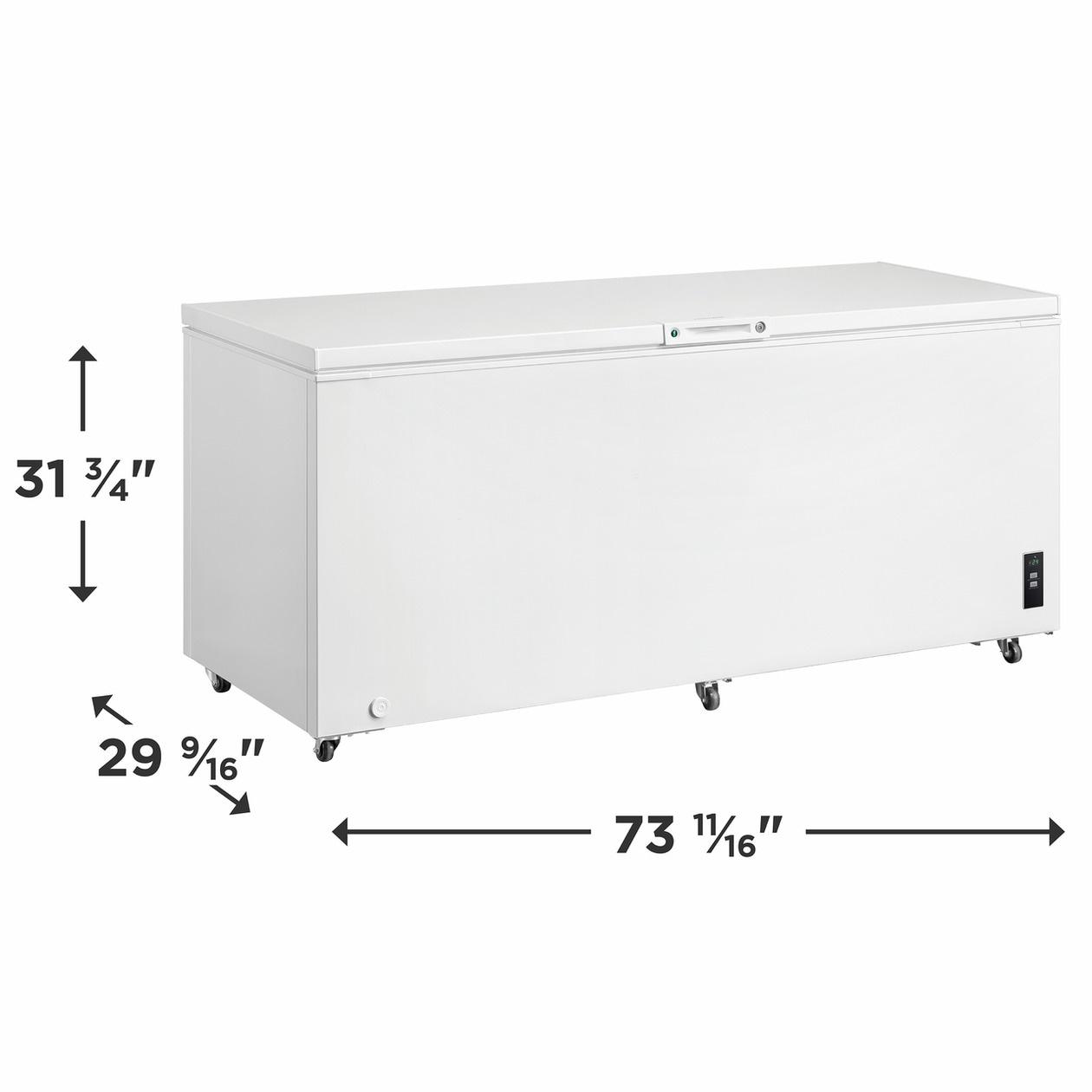 FRIGIDAIRE FFCL2042AW Frigidaire 19.8 Cu. Ft. Chest Freezer