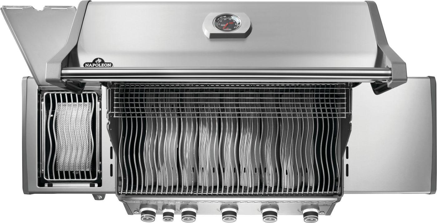 NAPOLEON BBQ RP625SIBNSS2 Rogue Pro 625 Sib With Infrared Side Burner , Natural Gas, STAINLES...