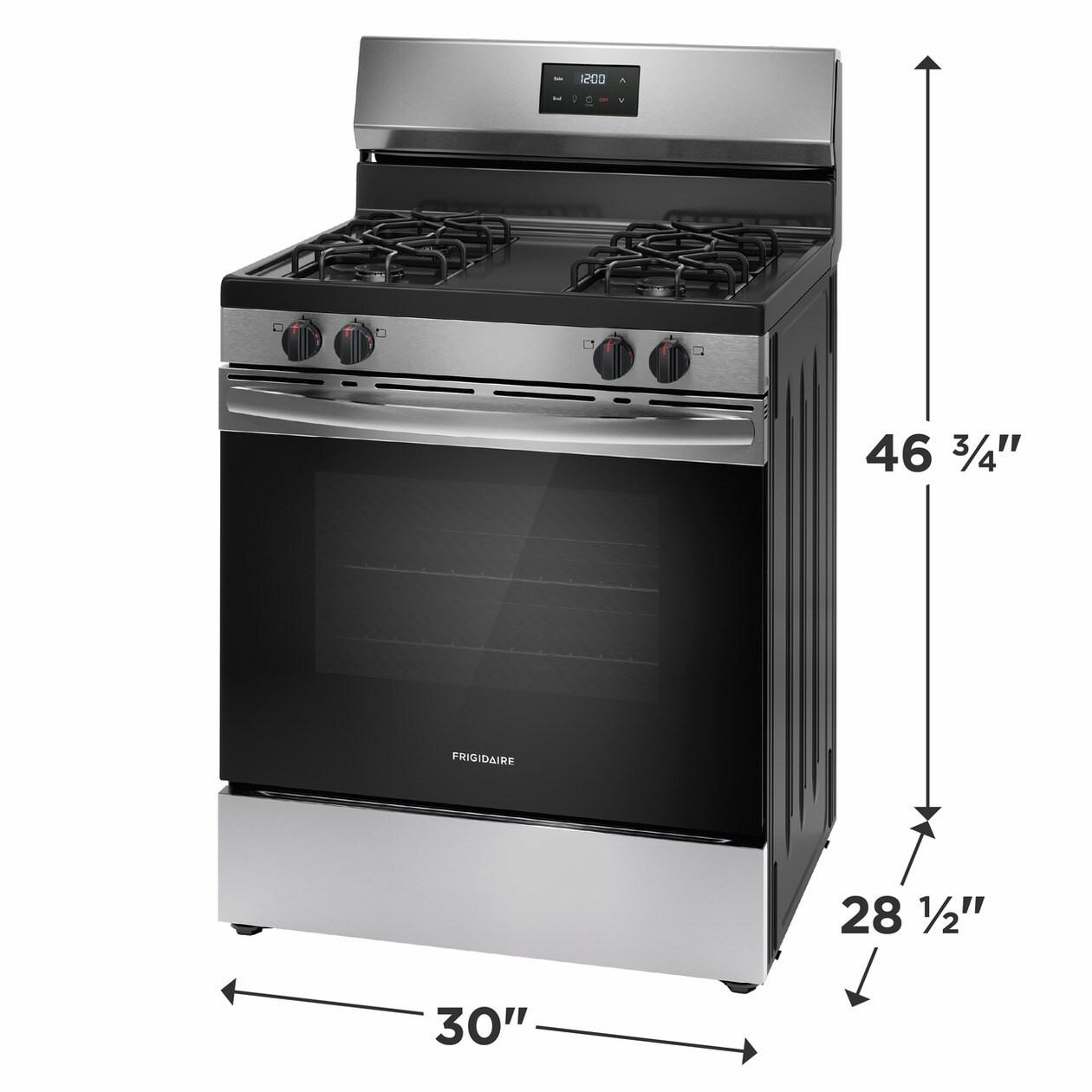 FRIGIDAIRE FCRG3051BS Frigidaire 30"" Gas Range