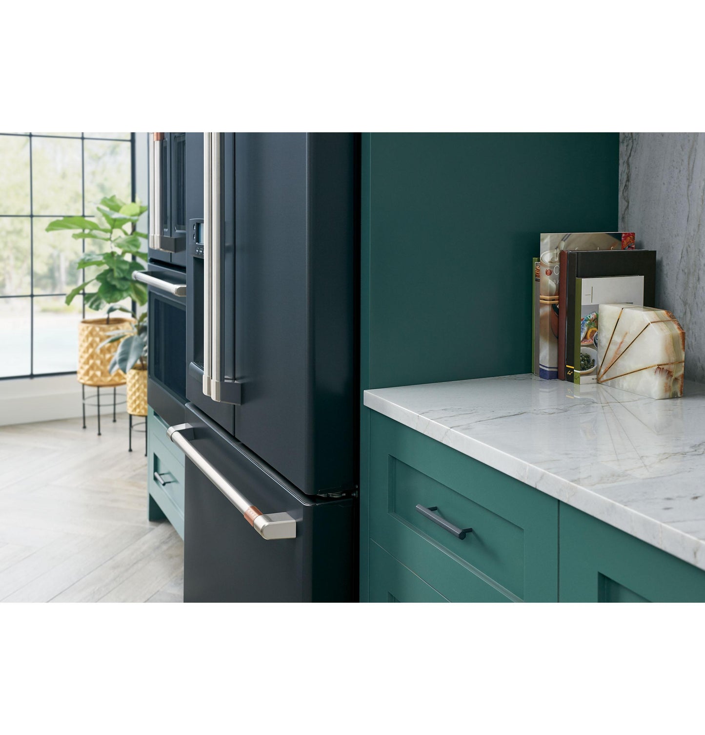 CAFE CWE23SP3MD1 Cafe Energy Star 23.1 Cu. Ft. Counter-depth French-door RE...