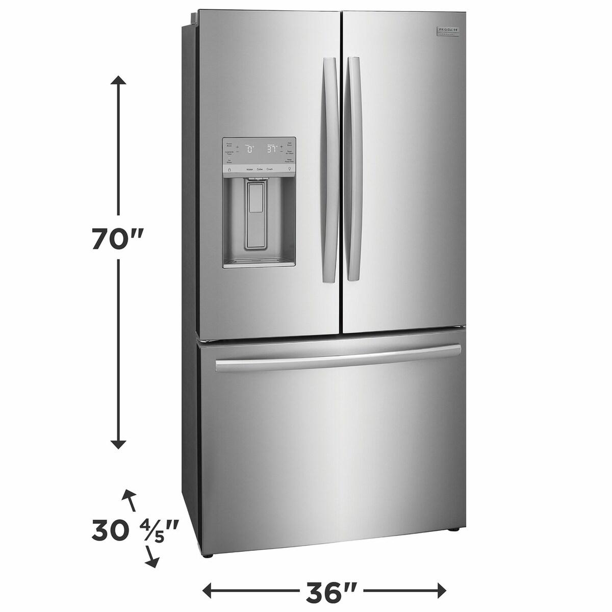 FRIGIDAIRE GRFC2353AF Frigidaire Gallery 22.6 Cu. Ft. Counter-depth French Door Refrigerator