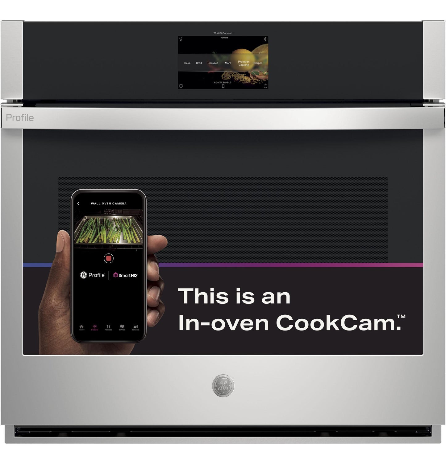 GE APPLIANCES PTS9000SNSS GE Profile 30"" Smart Built-in Convection Single Wall Oven