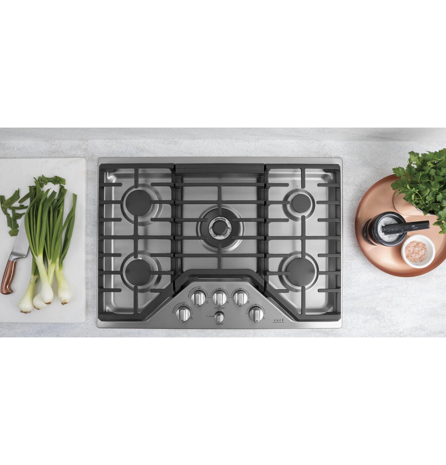 CAFE CGP95302MS1 Cafe Cafe 30"" Built-in Gas Cooktop
