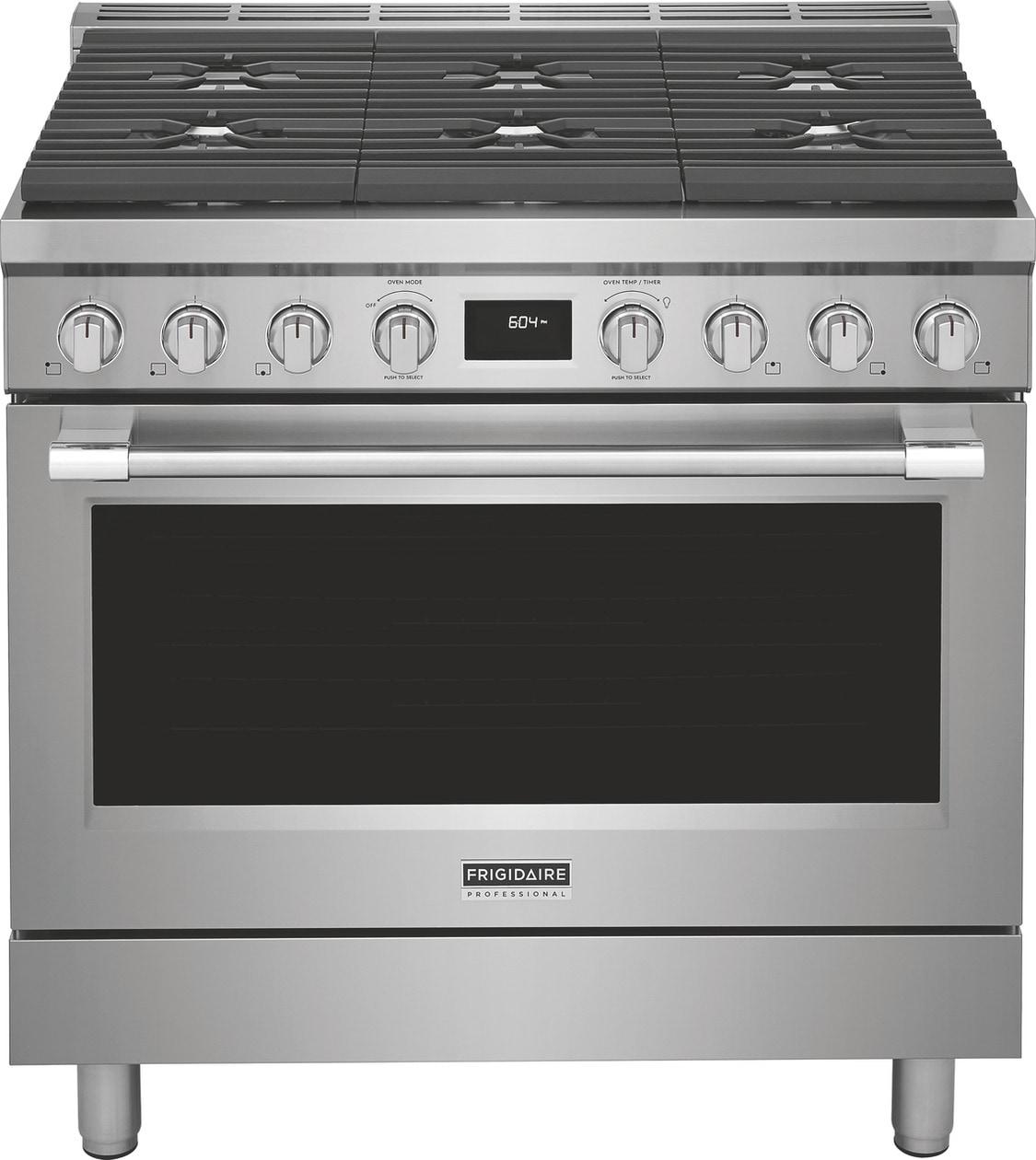 FRIGIDAIRE PCFD3670AF Frigidaire Professional 36"" Dual-fuel Freestanding Range