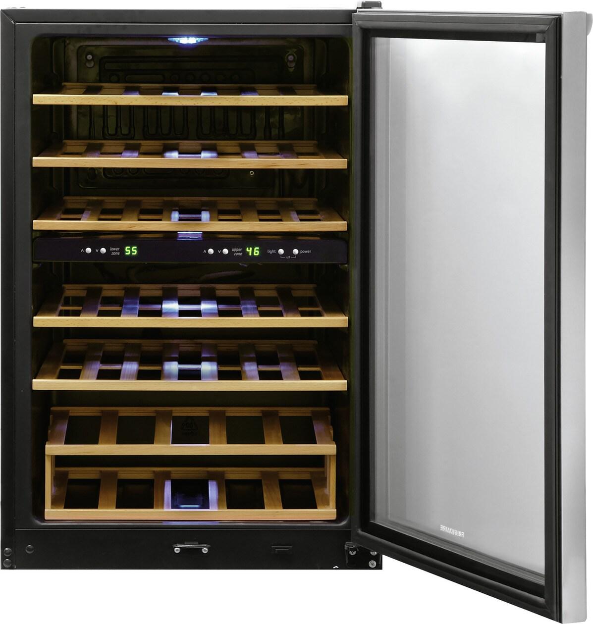FRIGIDAIRE FRWW4543AS Frigidaire 45 Bottle Two-zone Wine Cooler