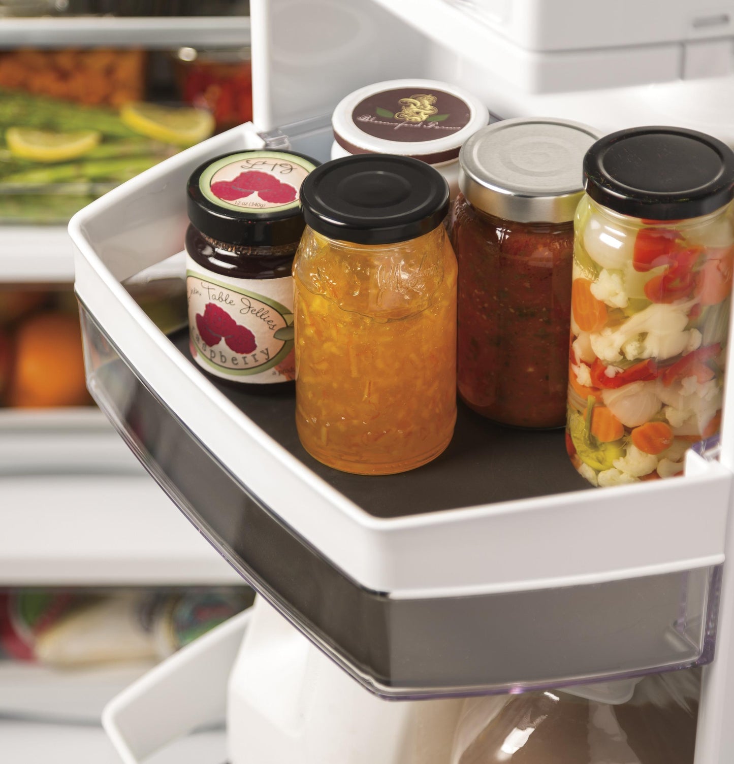 GE APPLIANCES PYE22KYNFS GE Profile Series Energy Star 22.1 Cu. Ft. Counter-depth FRE...