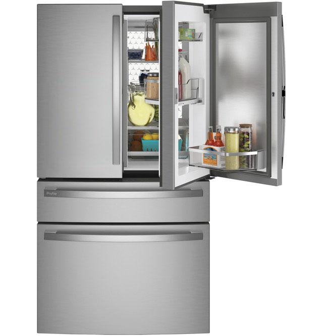 GE APPLIANCES PGD29BYTFS GE Profile Series Energy Star 29 Cu. Ft. Smart Fingerprint R...