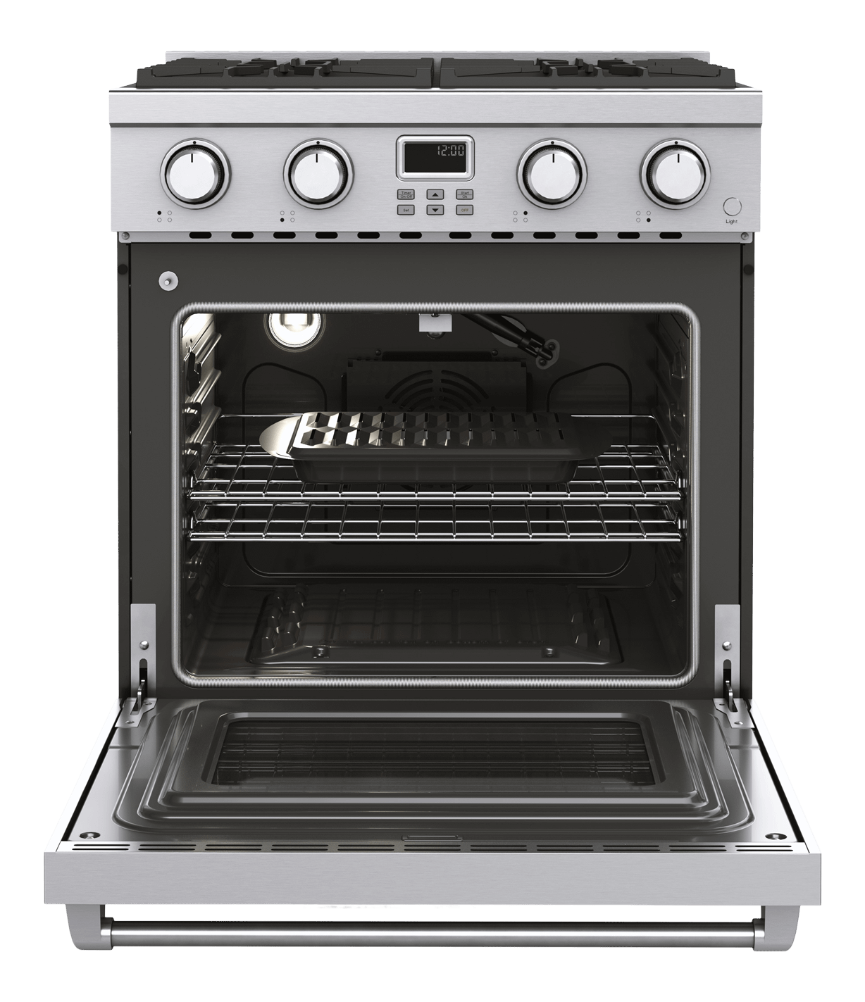 THOR KITCHEN ARG30LP 30 Inch Contemporary Professional Gas Range In Stainless Steel - LI...