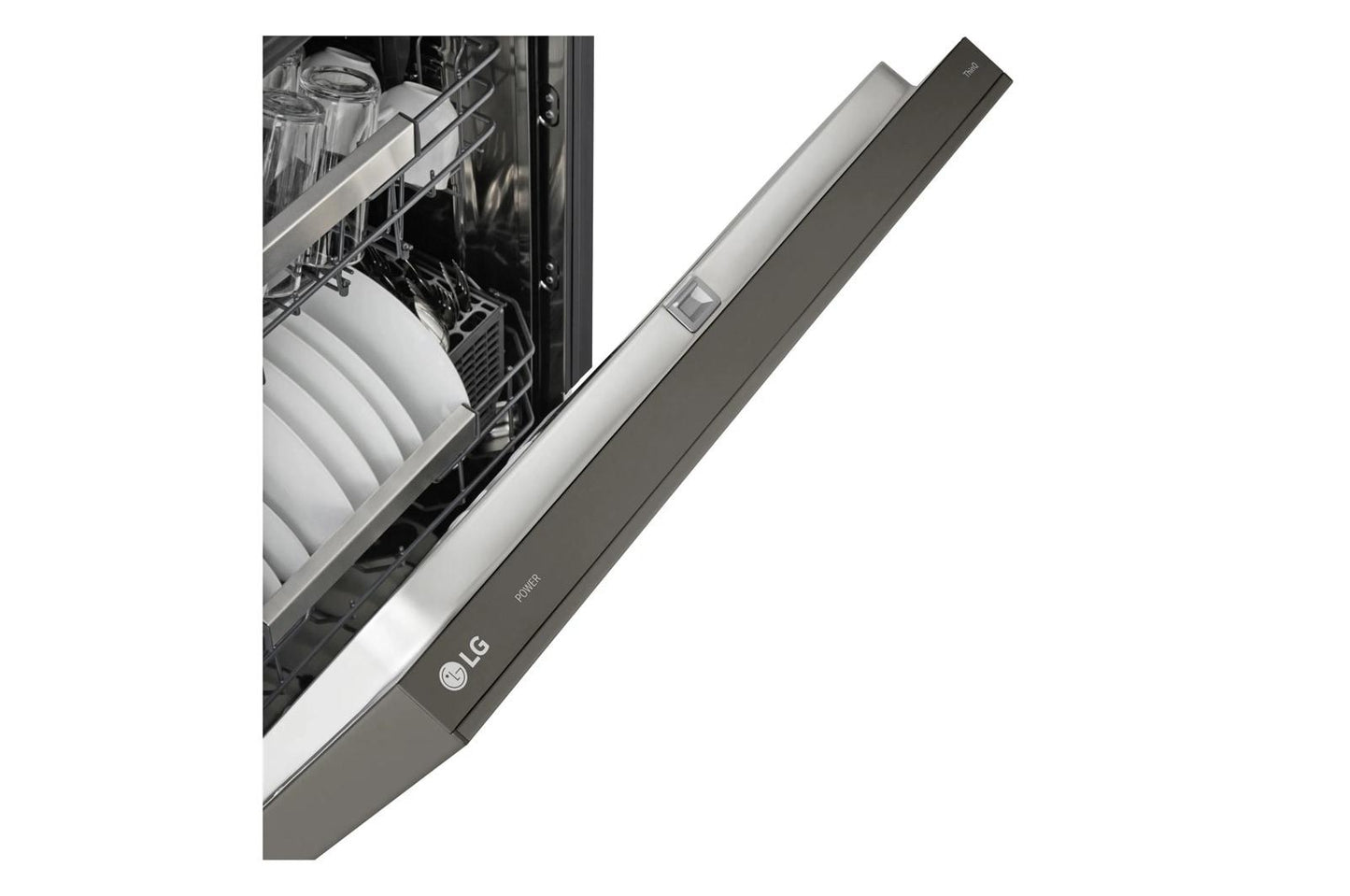 LG LDNPH753D Smart Flushfit Top Control Dishwasher With 1-hour Wash & Dry, Q...