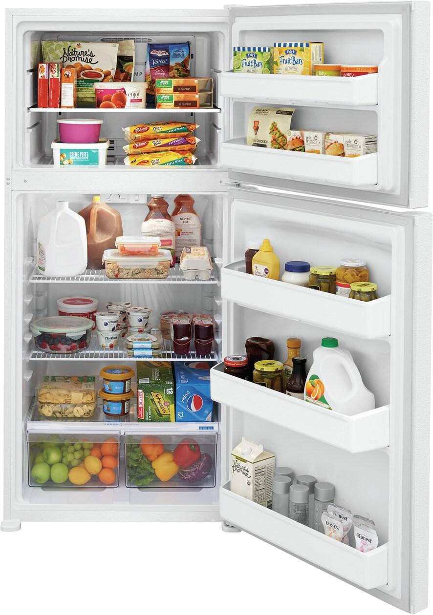 FRIGIDAIRE FFTR1814WW Frigidaire 18.3 Cu. Ft. Top Freezer Refrigerator