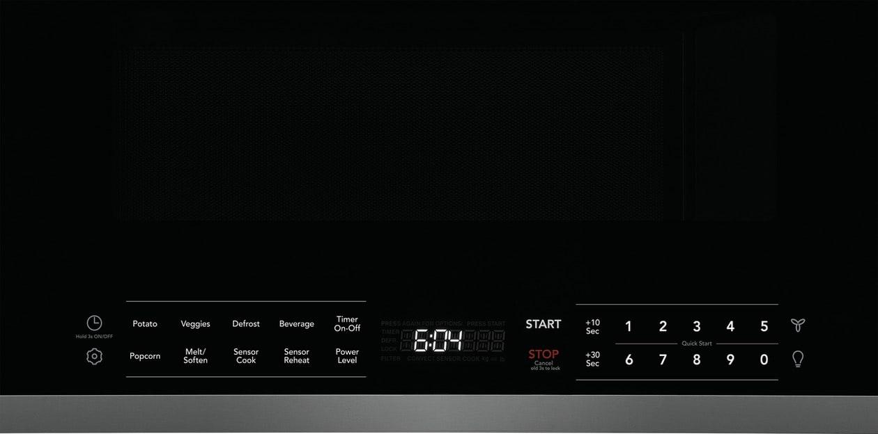 FRIGIDAIRE GMOS1964AD Frigidaire Gallery 1.9 Cu. Ft. Over-the-range Microwave With SENSOR...