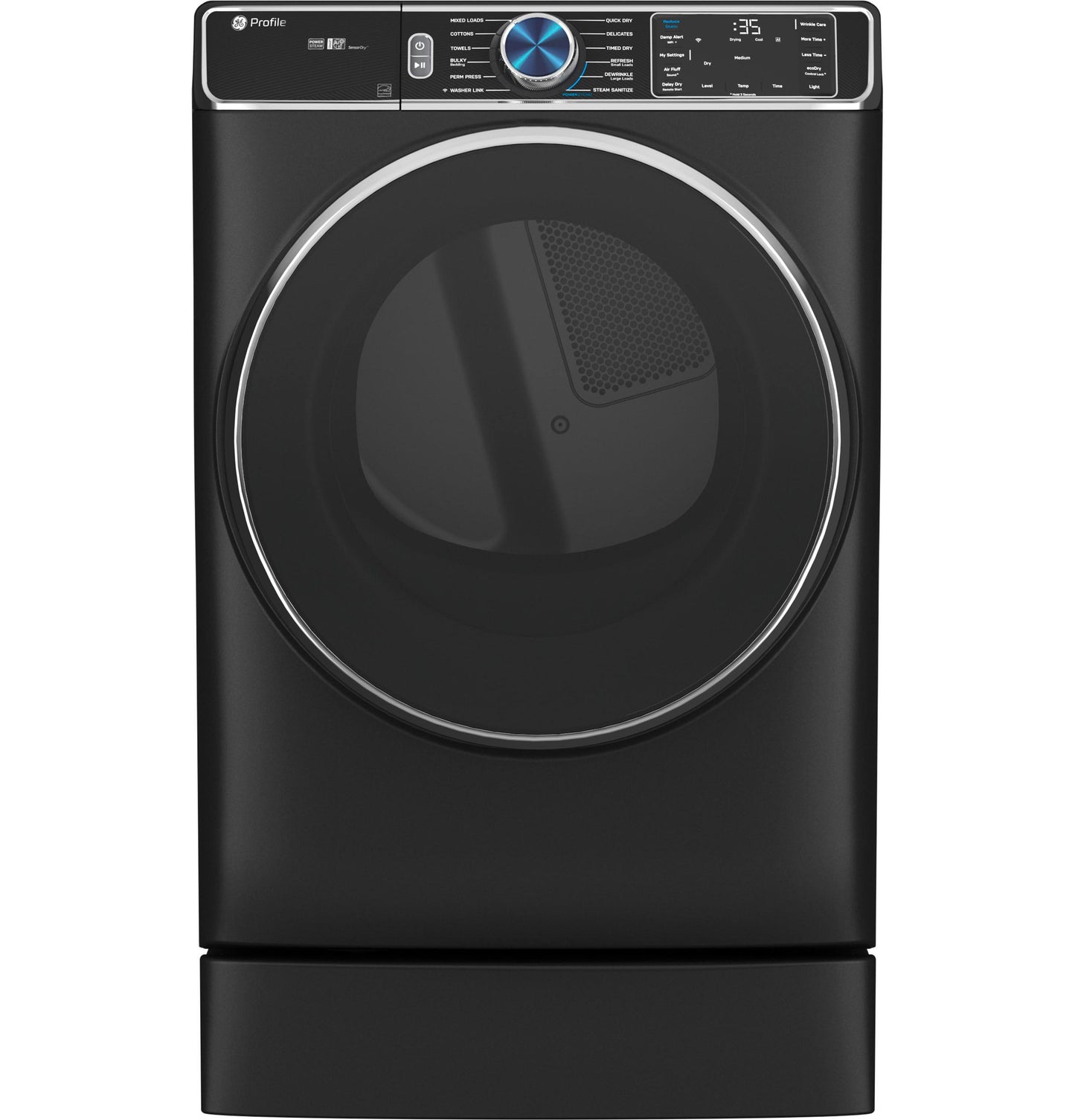 GE APPLIANCES PFD95ESPTDS GE Profile 7.8 Cu. Ft. Capacity Smart Front Load Electric DRYER...