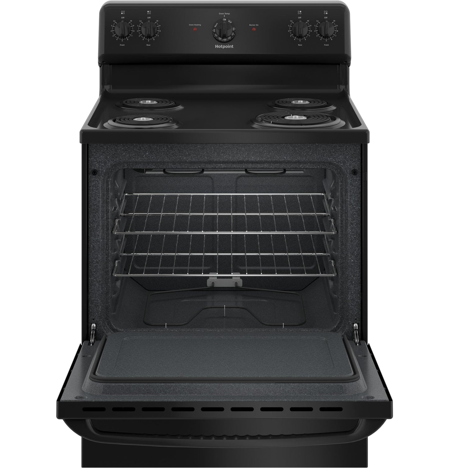 HOTPOINT RBS160DMBB Hotpoint 30"" Free-standing Electric Range