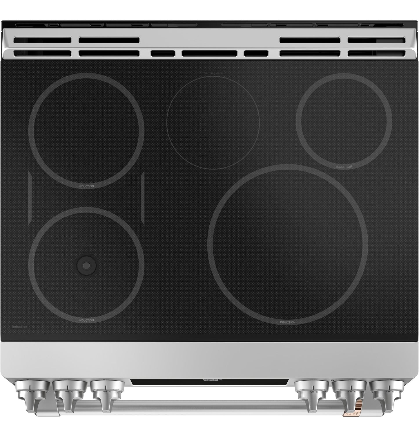 CAFE CHS90XP2MS1 Cafe 30"" Smart Slide-in, Front-control, Induction and CON...