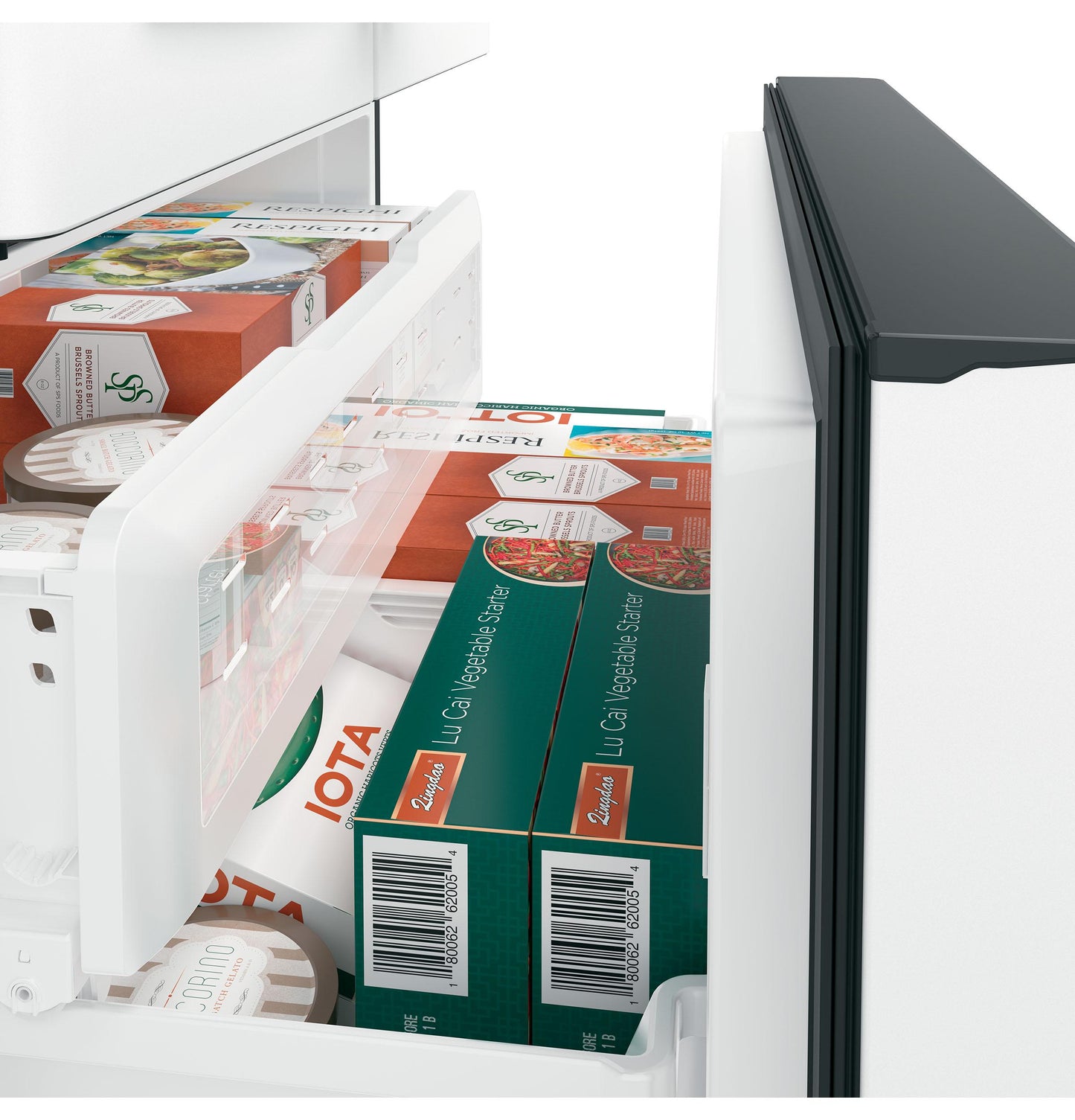 CAFE CYE22TP4MW2 Cafe Energy Star 22.2 Cu. Ft. Counter-depth French-door RE...