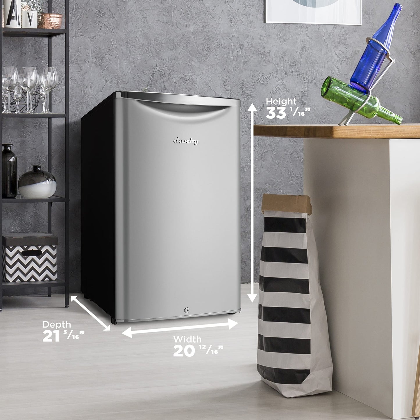 DANBY DAR044A6DDB Danby 4.4 CU.FT. Compact Refrigerator