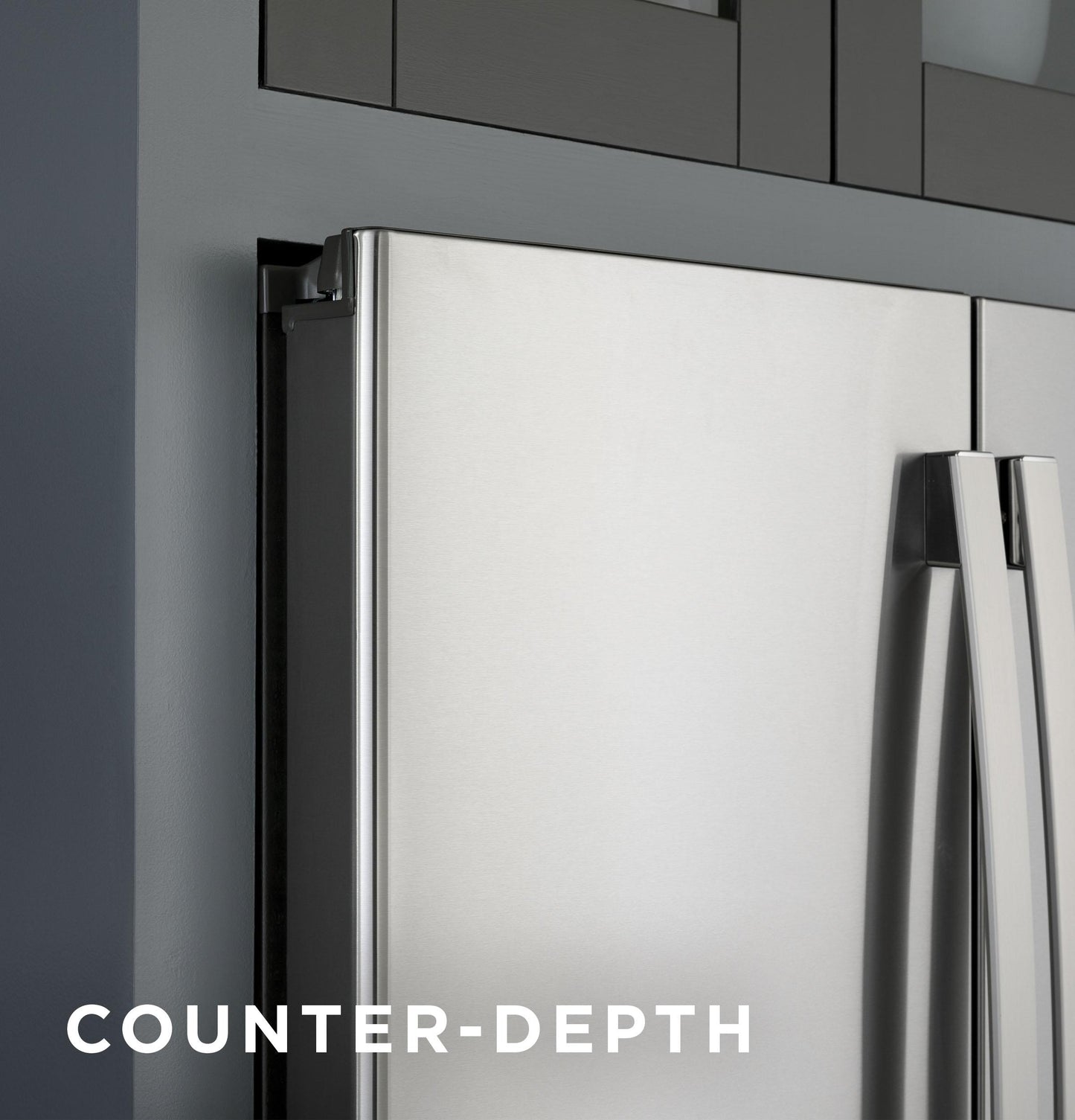 GE APPLIANCES PYE22KYNFS GE Profile Series Energy Star 22.1 Cu. Ft. Counter-depth FRE...