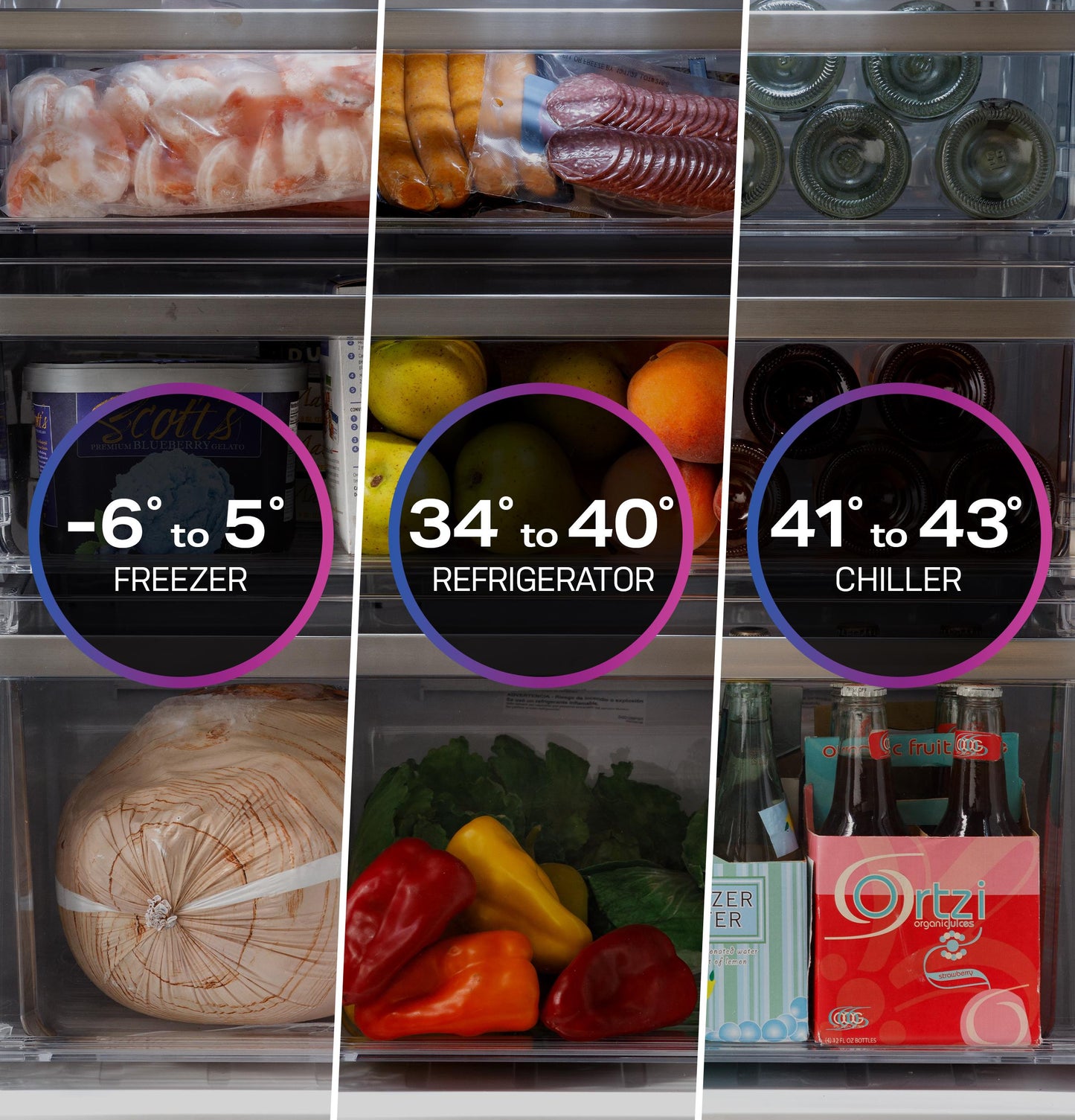 GE APPLIANCES PAE28BYTFS GE Profile Energy Star 28.3 Cu. Ft. Quad-door Refrigerator W...