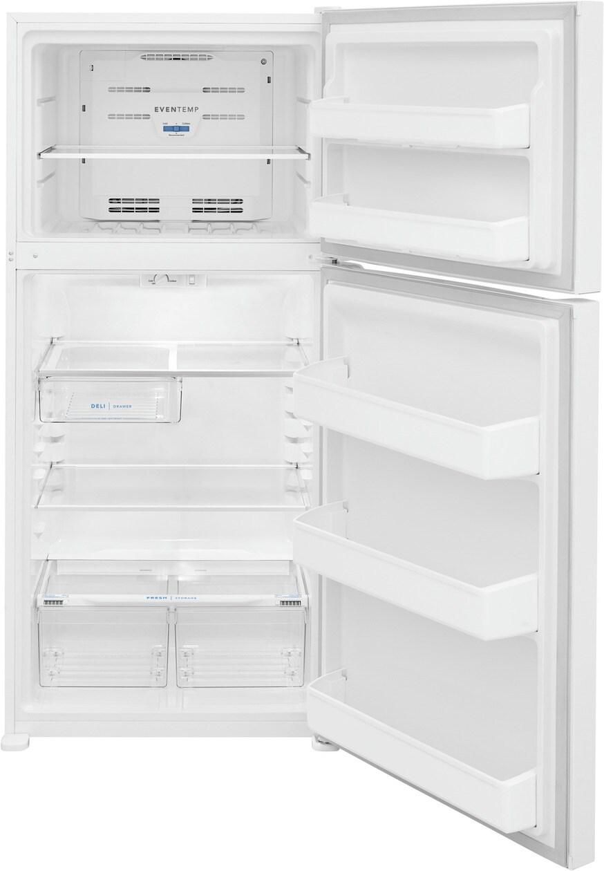 FRIGIDAIRE FFHT1835VW Frigidaire 18.3 Cu. Ft. Top Freezer Refrigerator