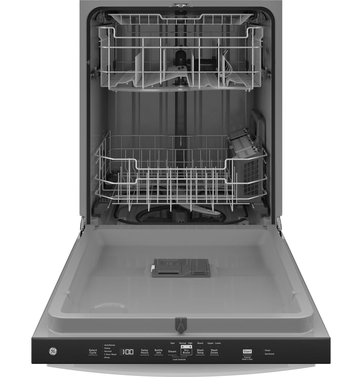 GE APPLIANCES GDT630PGRWW Ge Top Control With Plastic Interior Dishwasher With Sanitize CY...