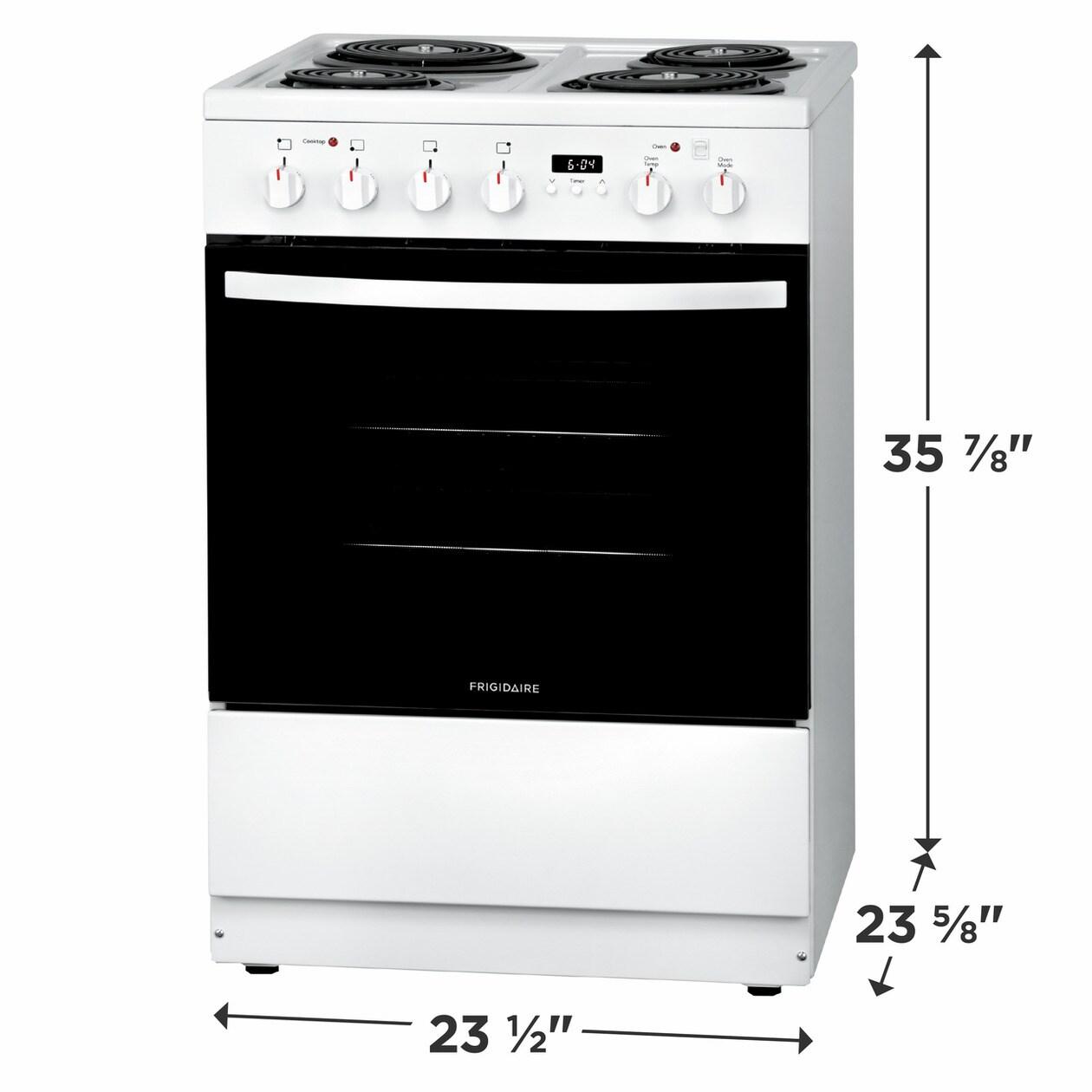 FRIGIDAIRE FFEH2422UW Frigidaire 24'' Freestanding Electric Range