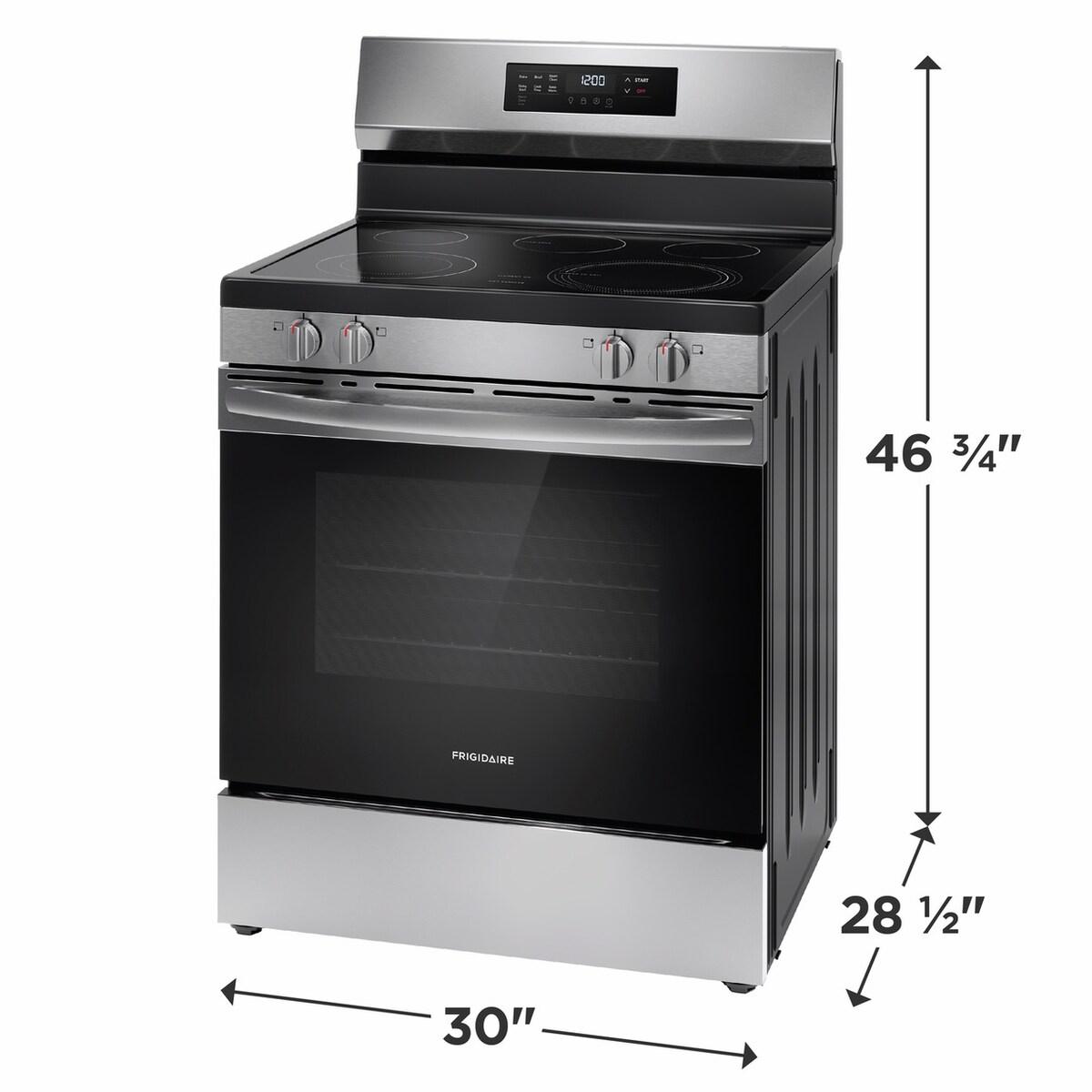 FRIGIDAIRE FCRE3062AS Frigidaire 30"" Electric Range With the Eventemp