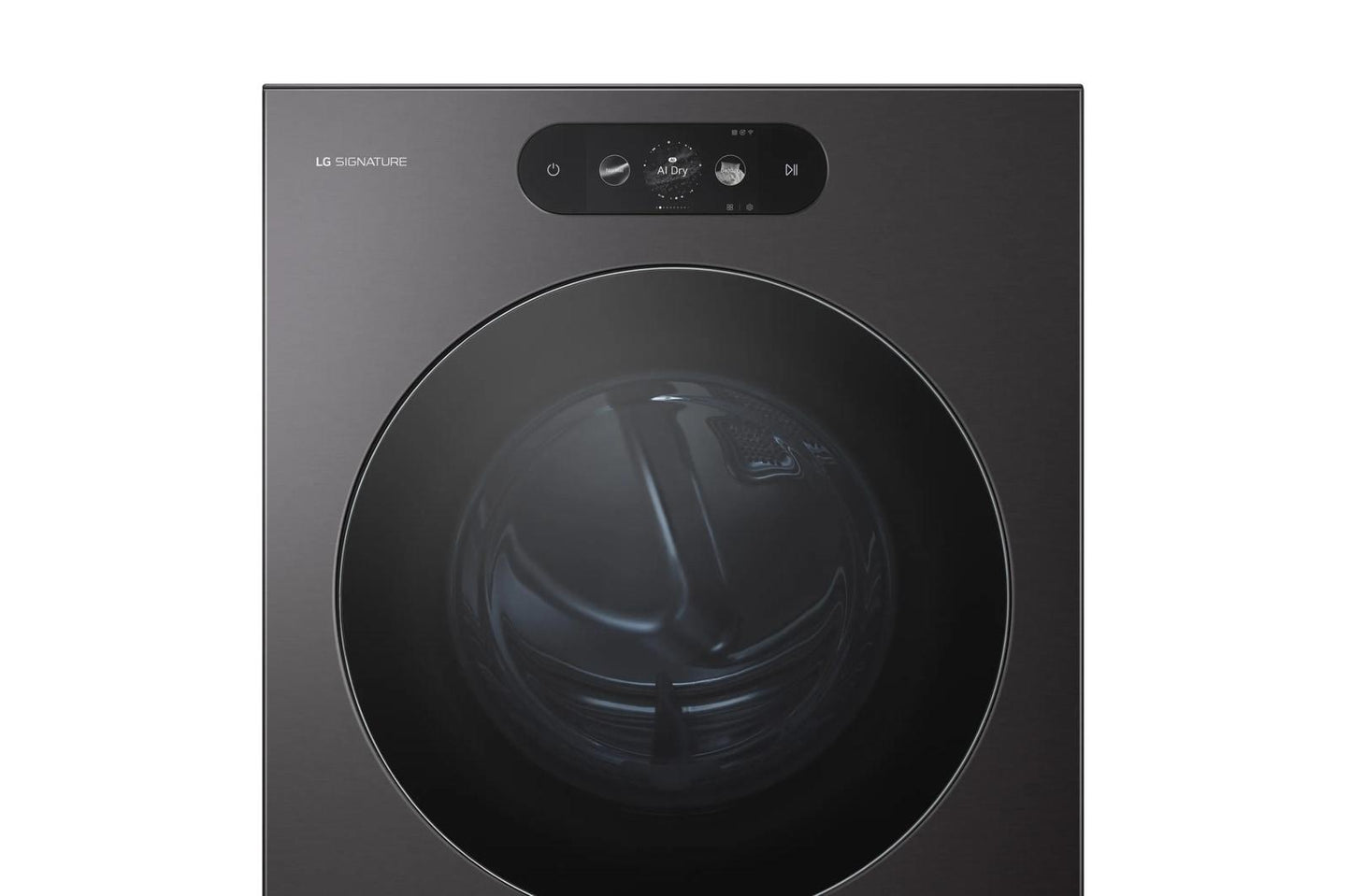 LG DLGX9901B LG Signature 9.0 Cu. Ft. MEGA Capacity Smart Front Load Gas Dryer W...