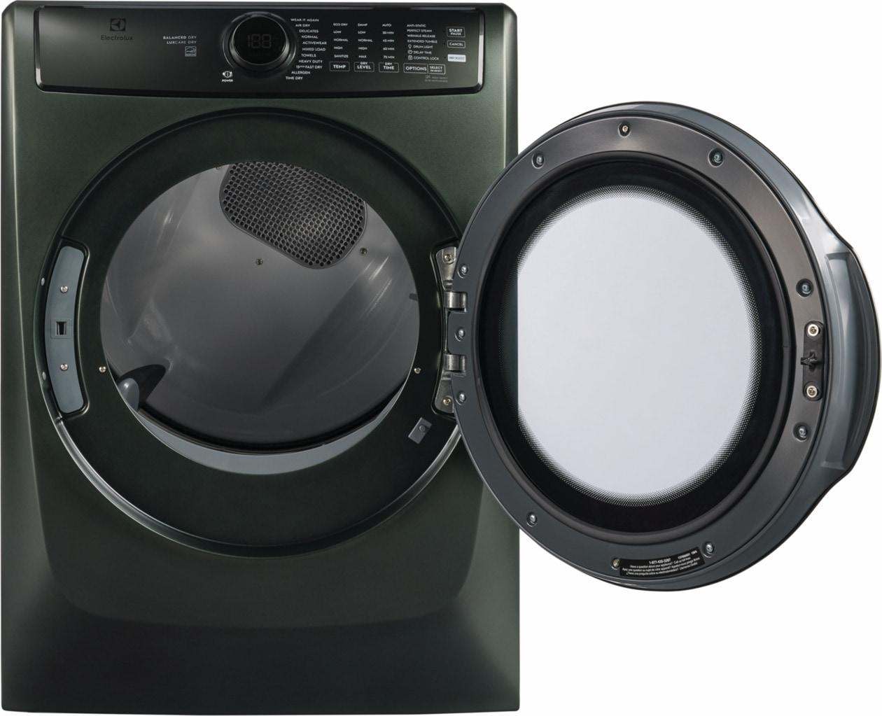 ELECTROLUX ELFE7738AA Electrolux Front Load Perfect Steam Electric Dryer With BALANCE...