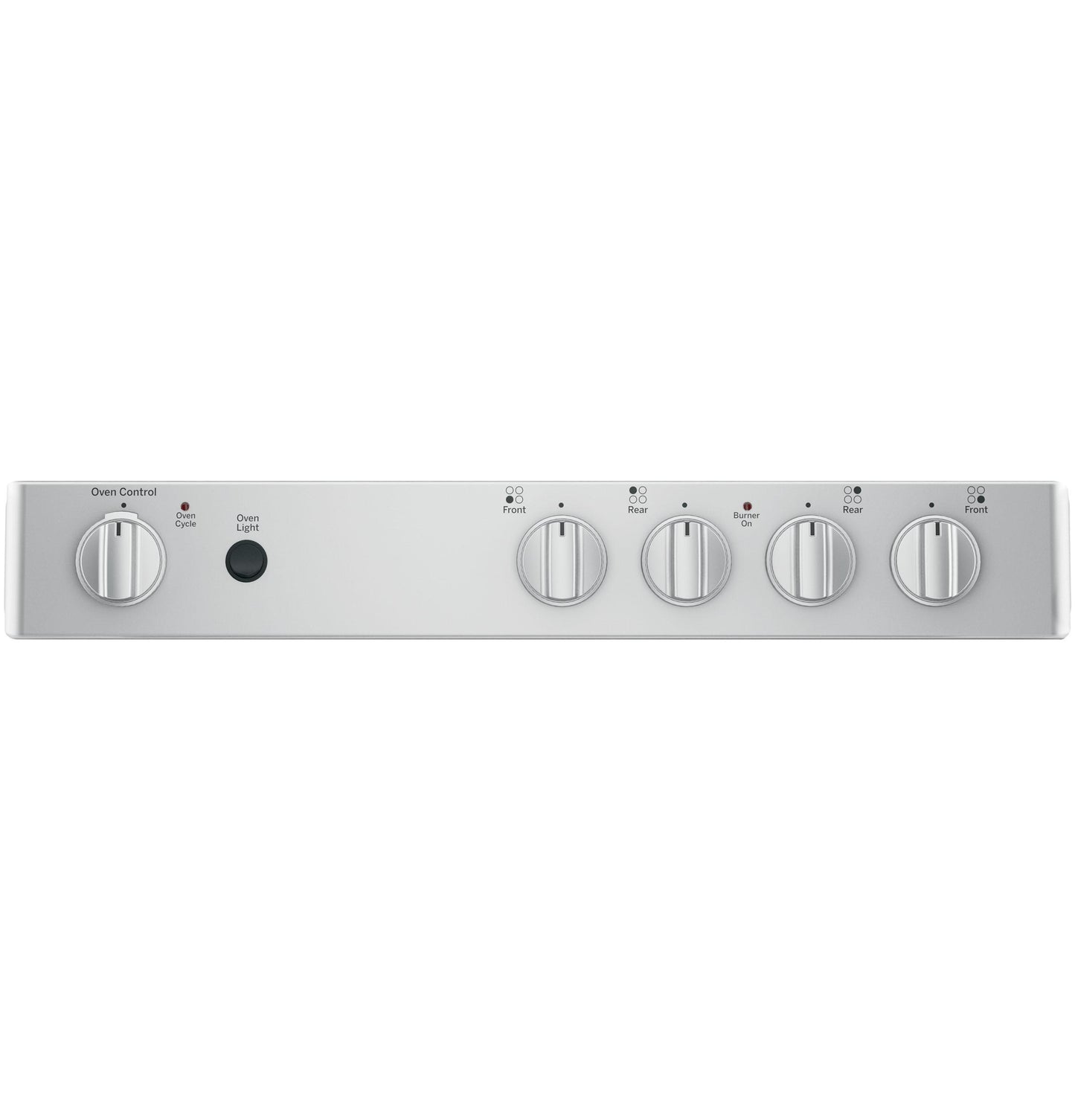 GE APPLIANCES JAS640RMSS Ge 24"" Free-standing/slide-in Front Control Range With Steam CLE...