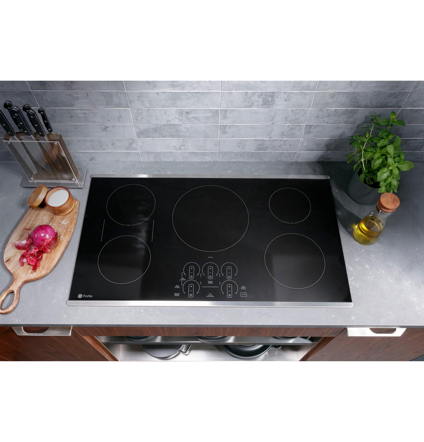 GE APPLIANCES PHP7030DTBB GE Profile 30"" Built-in Touch Control Induction Cooktop