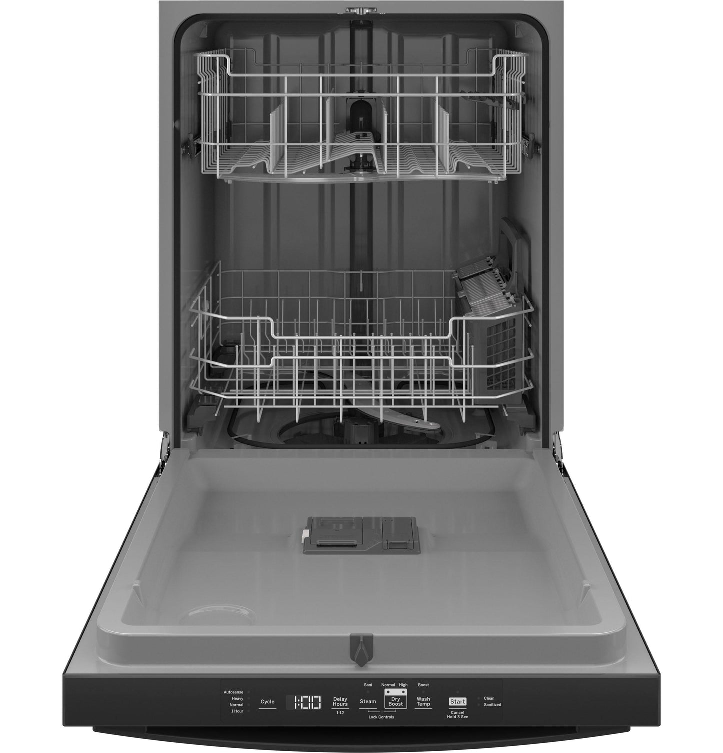GE APPLIANCES GDT550PGRBB Ge Top Control With Plastic Interior Dishwasher With Sanitize CY...