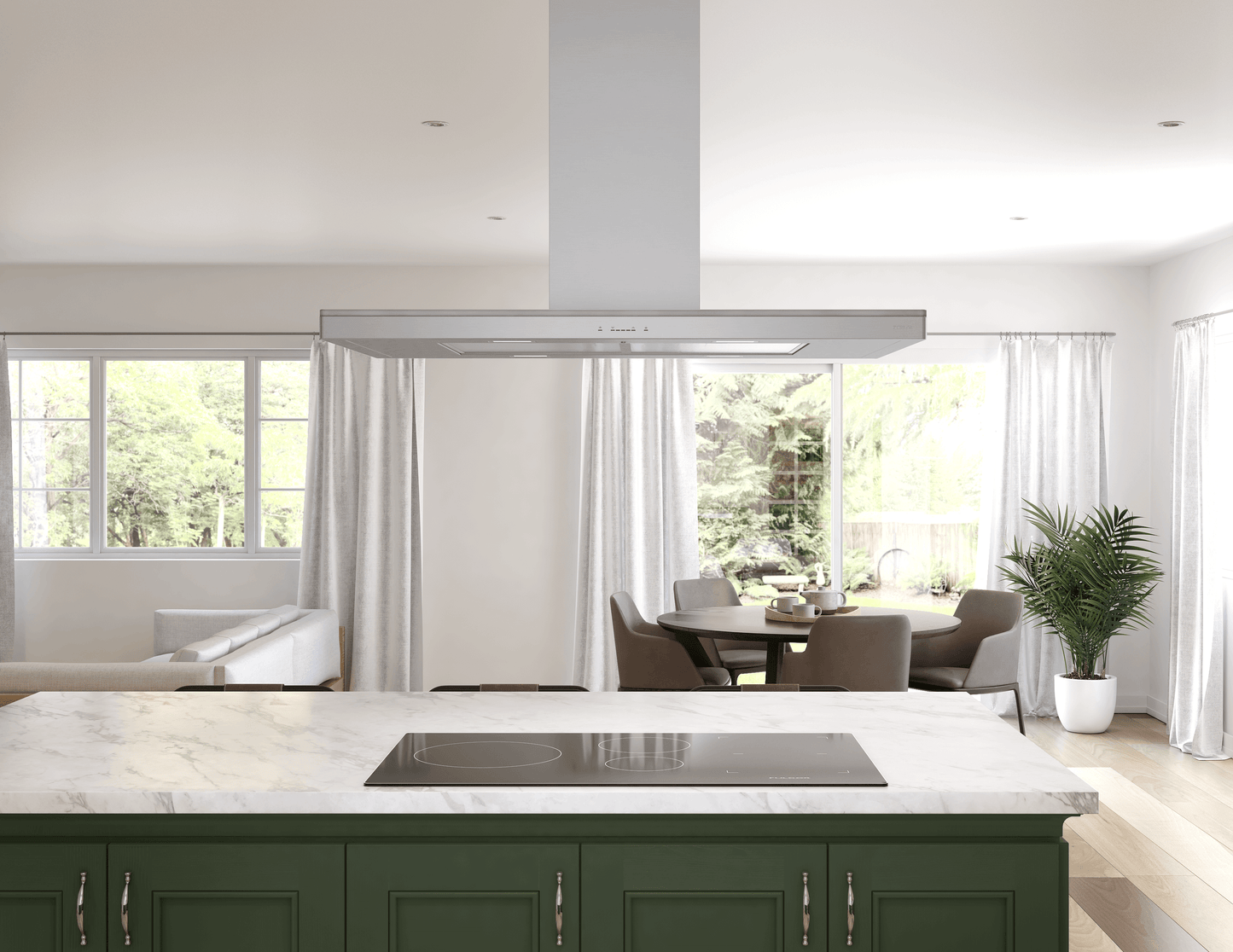 ZEPHYR ZLCM90CS Zephyr 36"" Luce Island