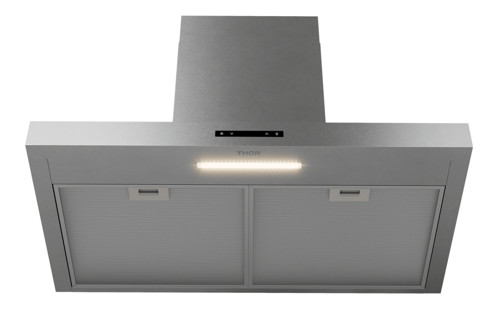 THOR KITCHEN ARH36T 36 Inch Contemporary Wall Mount T-shape Range Hood, Convertible, UP...