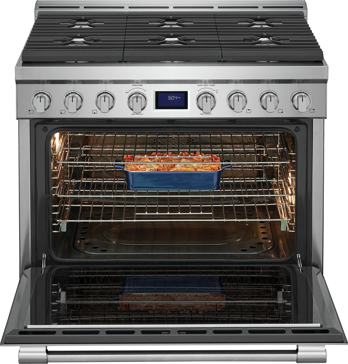 FRIGIDAIRE PCFG3670AF Frigidaire Professional 36"" Front Control Freestanding Gas Range