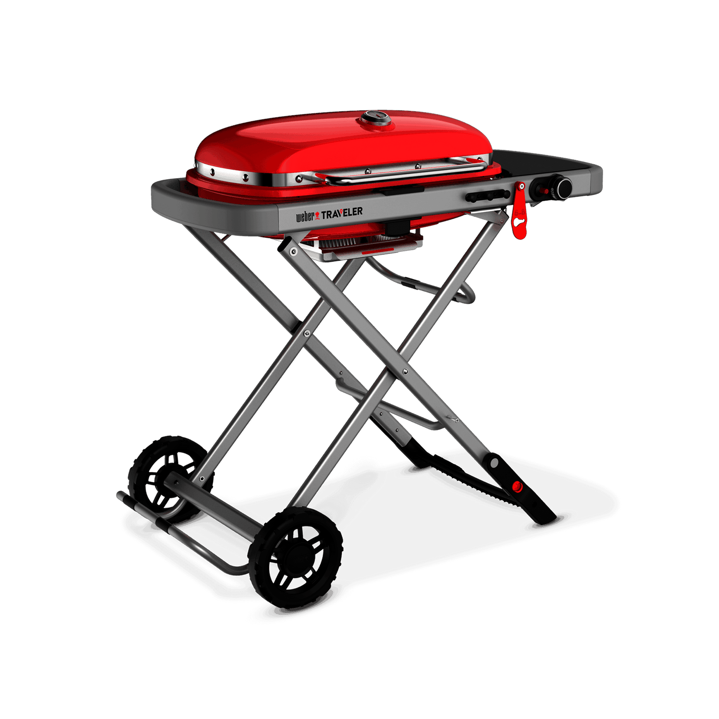 WEBER 9030001 Weber Traveler Portable Gas Grill - Red