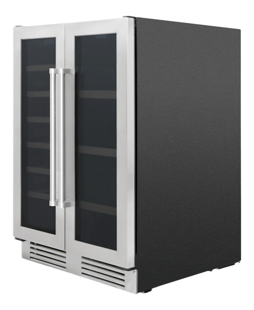 THOR KITCHEN TBC2401DI Thor Kitchen - 24 Inch Under Counter French Door Freestanding INDEP...