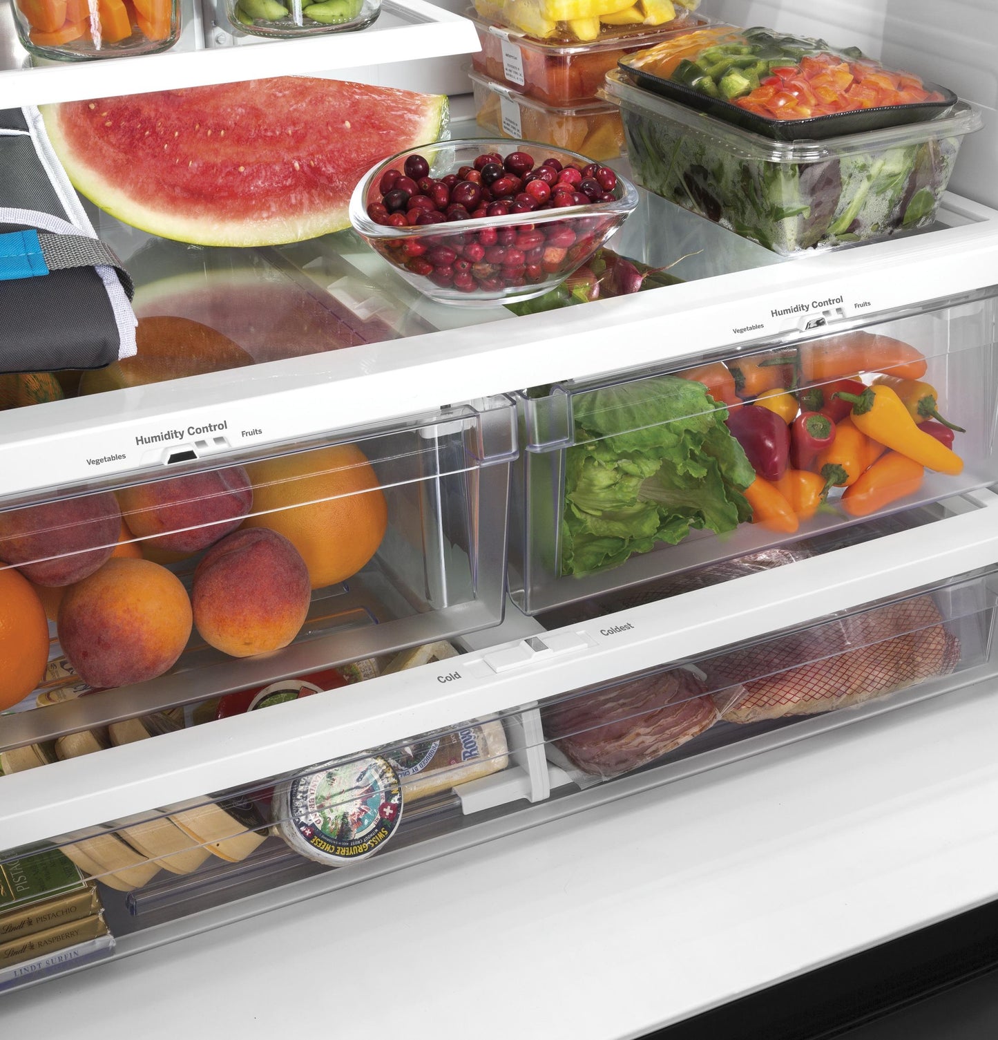 GE APPLIANCES GNE25JYKFS Ge Energy Star 24.7 Cu. Ft. French-door Refrigerator