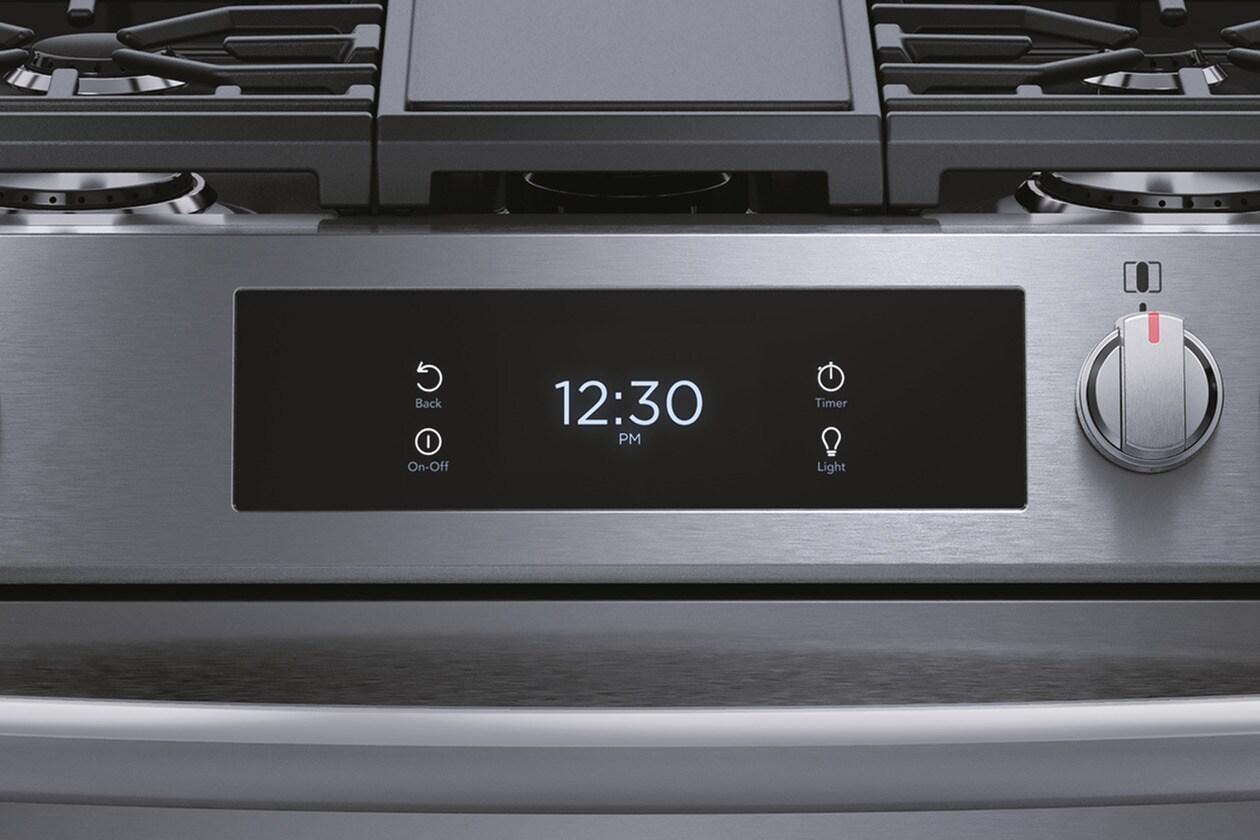 FRIGIDAIRE GCFG3060BD Frigidaire Gallery 30"" Front Control Gas Range With Total Convection