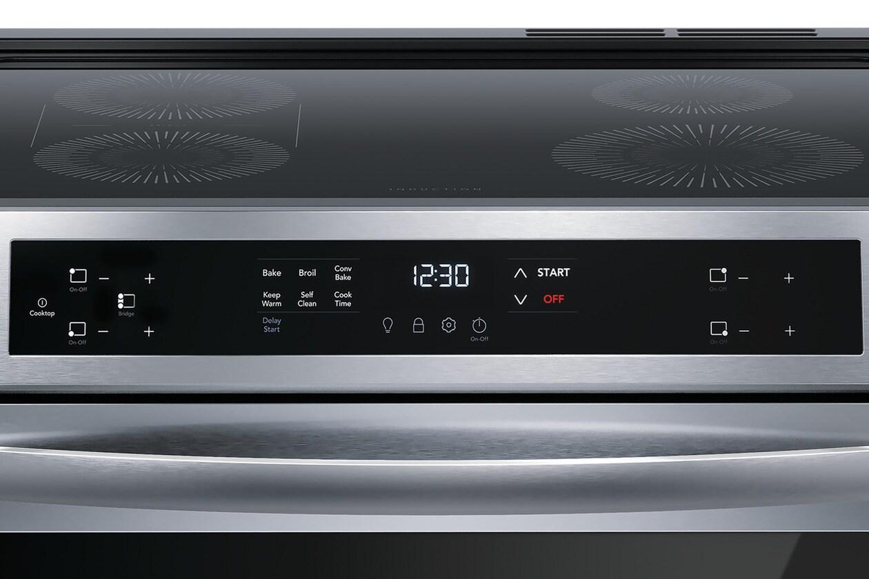 FRIGIDAIRE FCFI3083AS Frigidaire 30"" Front Control Induction Range With Convection Bake