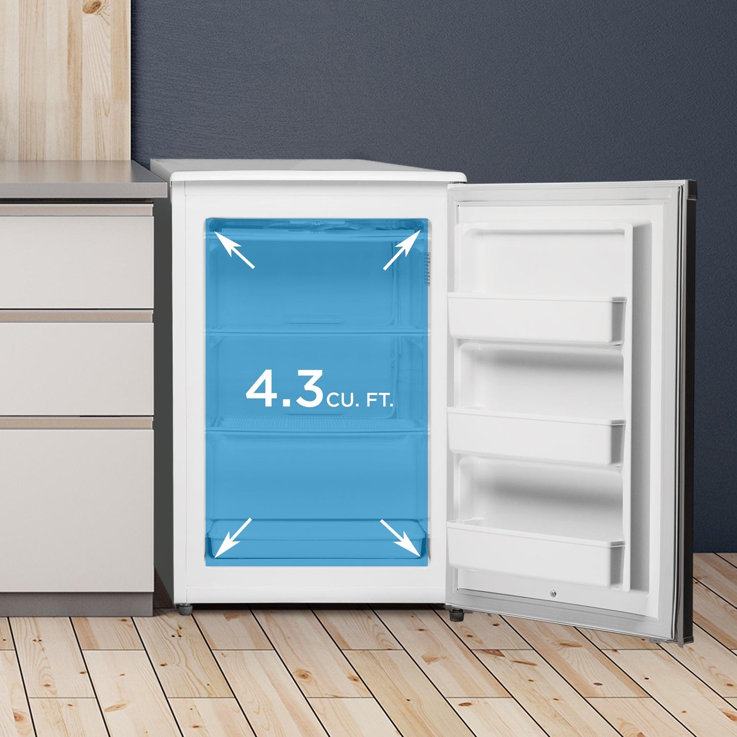DANBY DUFM043A2WDD Danby Designer 4.3 Cu. Ft. Freezer