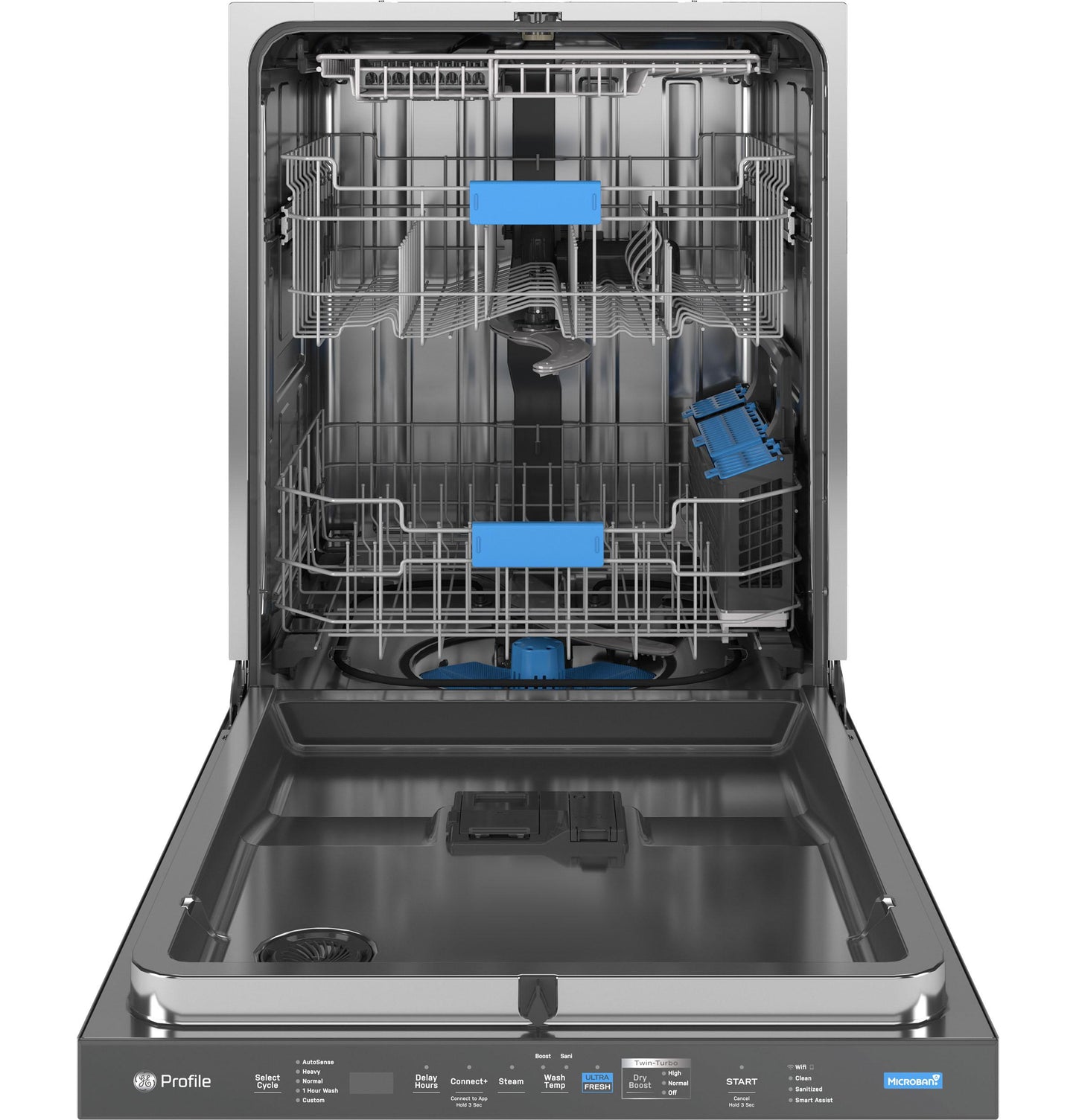 GE APPLIANCES PDP755SBVTS GE Profile Energy Star Smart Ultrafresh System Dishwasher With ...