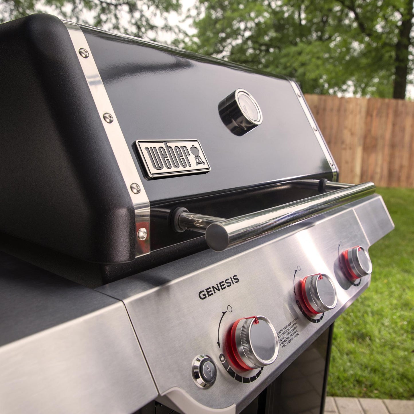 WEBER 1500011 Weber Genesis E-315 - Black Natural Gas