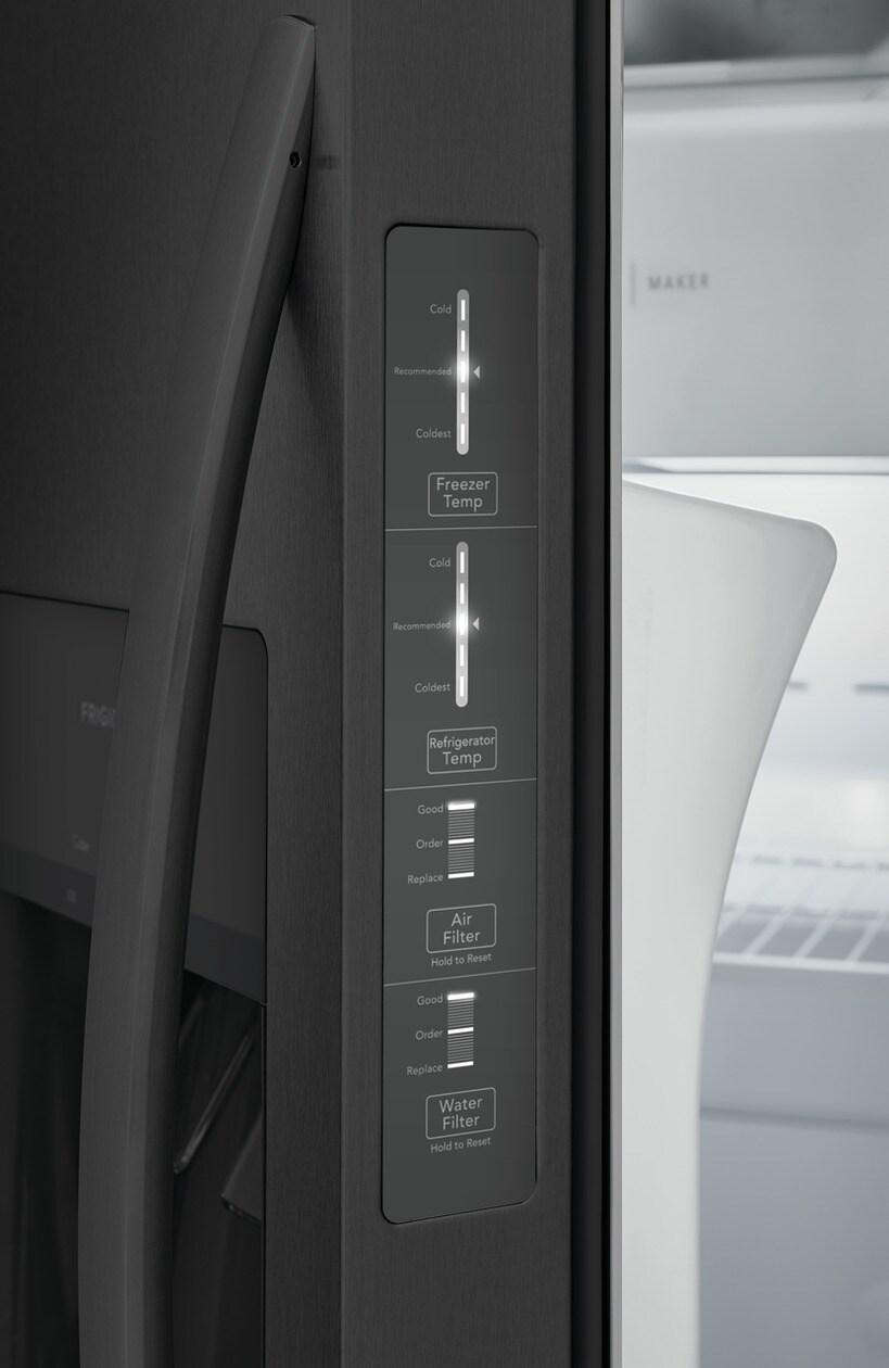 FRIGIDAIRE FRSS2323AD Frigidaire 22.3 Cu. Ft. 33'' Standard Depth Side By Side Refrigerator