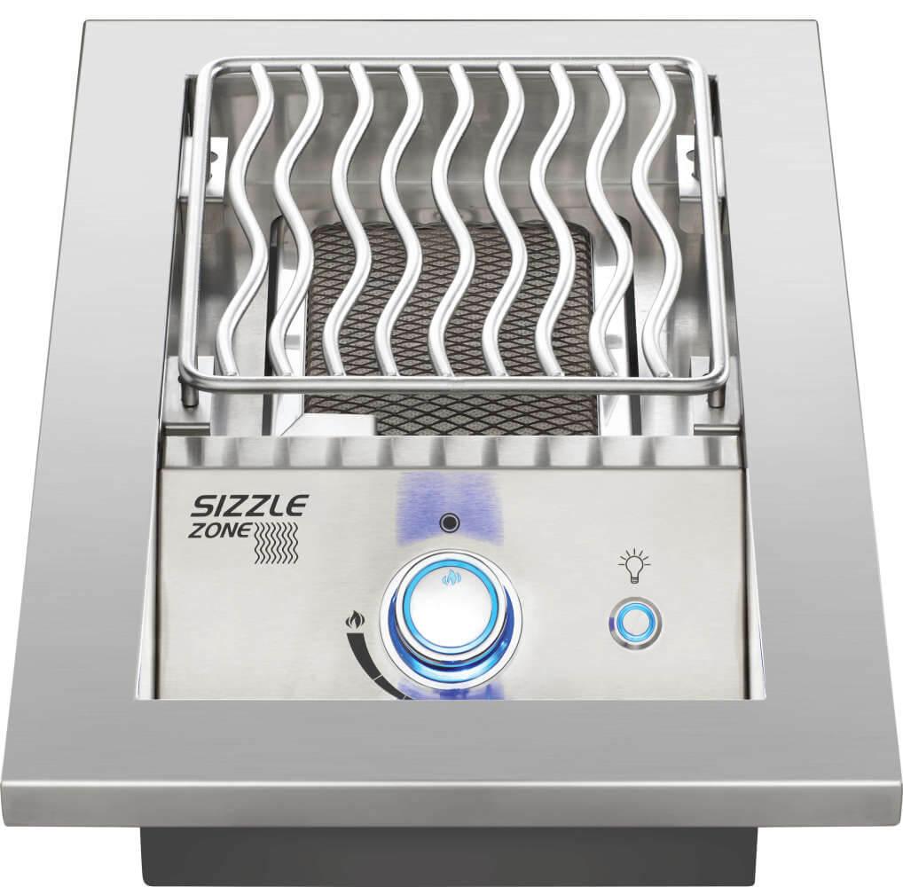 NAPOLEON BBQ BIB10IRNSS Built-in 700 Series Single Infrared Burner With Stainless Steel COV...