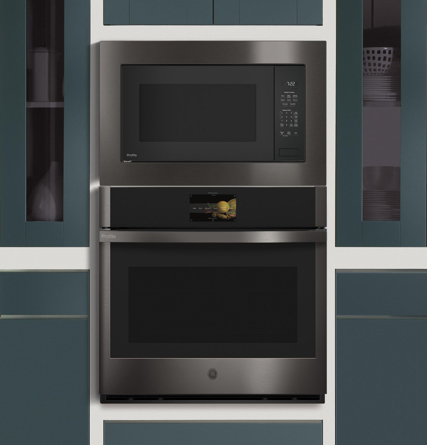GE APPLIANCES PCWK22U1WDD GE Profile 2.2 Cu. Ft. Built-in Sensor Microwave Oven