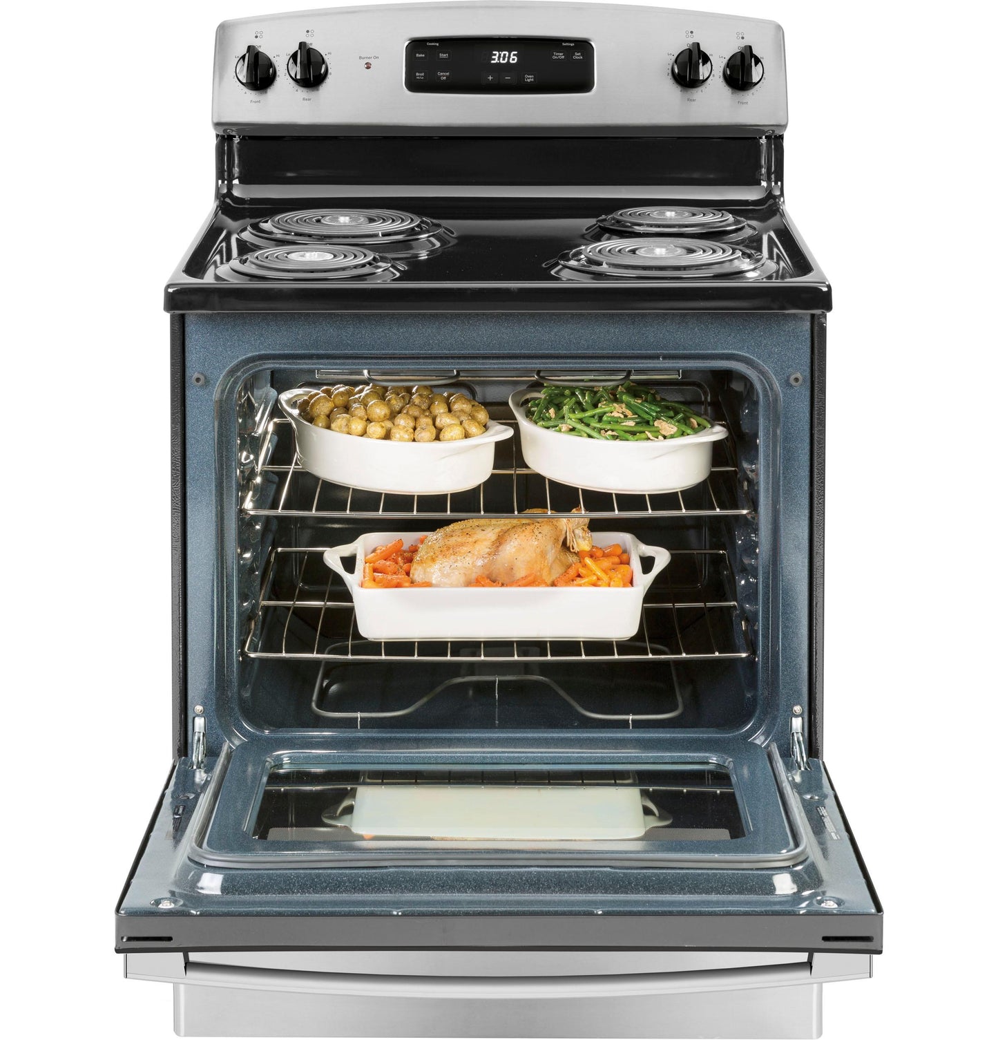GE APPLIANCES JBS360RTSS Ge 30"" Free-standing Electric Range