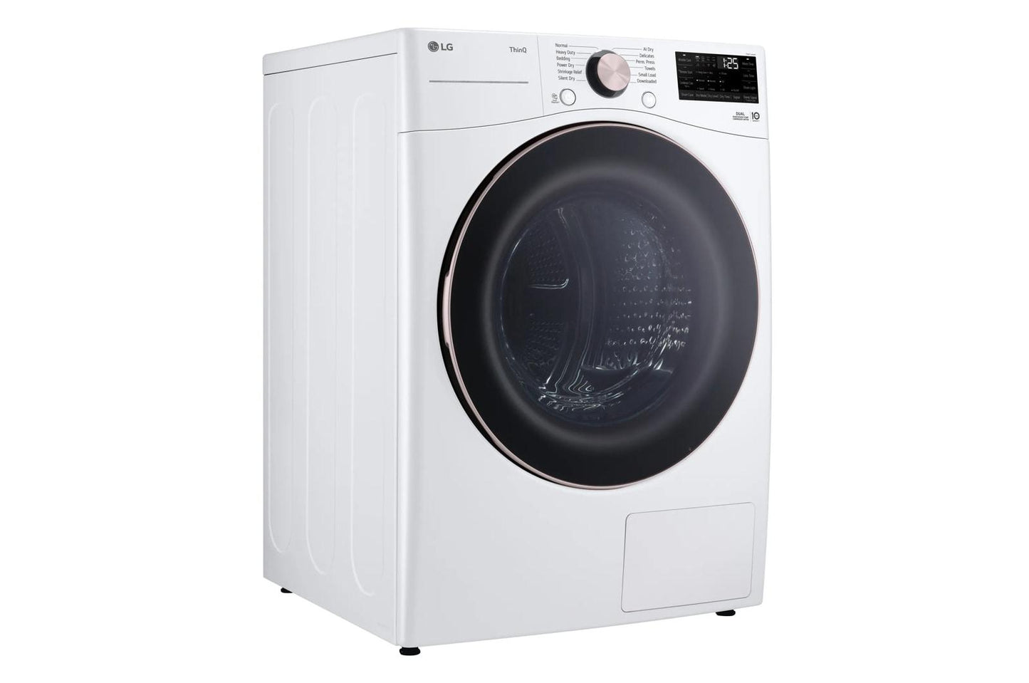 LG DLHC4002W 7.8 Cu. Ft. MEGA Capacity Smart Front Load Dryer With Dual INVERTER...